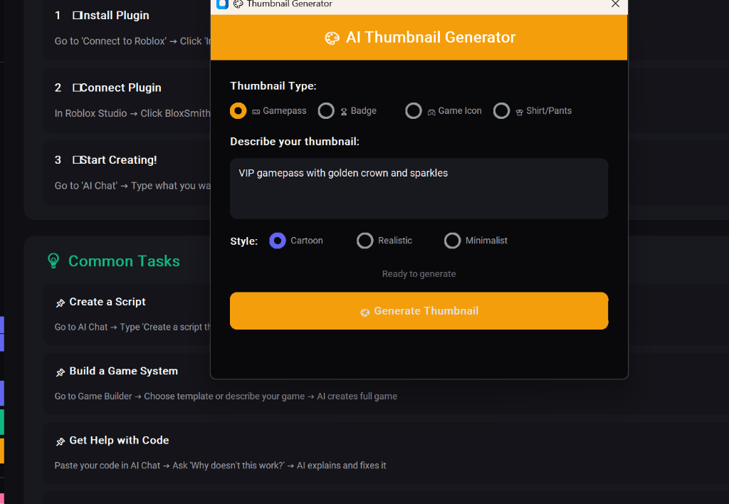 AI Thumbnail Generator